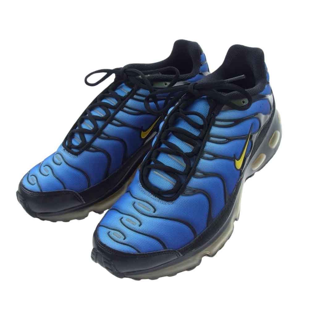 NIKE ナイキ 333609-471  AIR MAX PLUS エアマックス プラス TN 360 University Blue ユニバーシティブルー バッシュ ハイカット スニーカー ブルー系 28cm【中古】