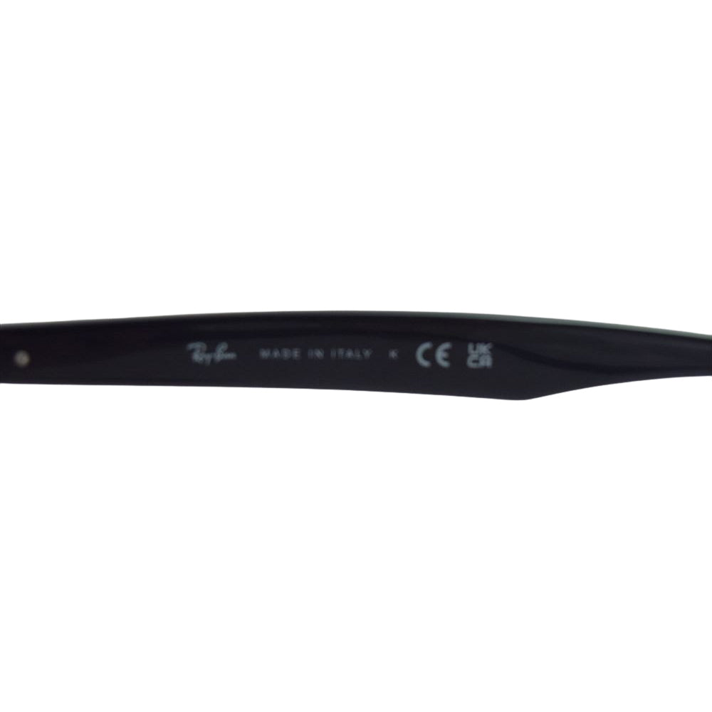 Ray-Ban レイバン RB4258-F アジアンフィット ウェリントン型 サングラス アイウェア 眼鏡 ブラック系 52□20【美品】【中古】