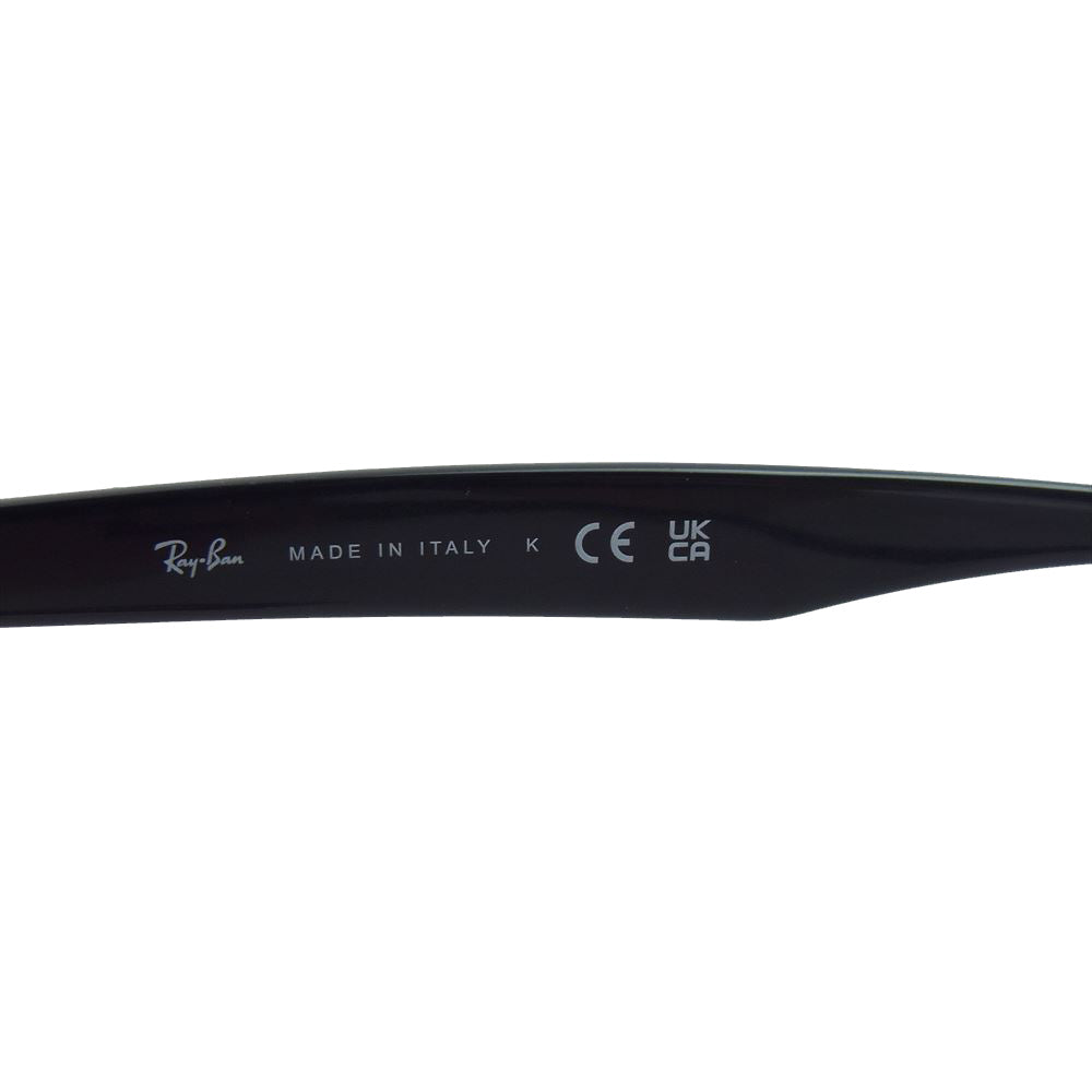 Ray-Ban レイバン RB4258-F アジアンフィット ウェリントン型 サングラス アイウェア 眼鏡 ブラック系 52□20【美品】【中古】