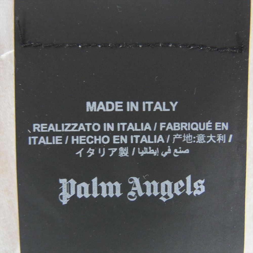 PALM ANGELS パームエンジェルス 23SS PMAA072S23JER007 Seasonal Logo Vintage Tee ヴィンテージ ダメージ 加工 Tシャツ  オフホワイト系 XL【中古】