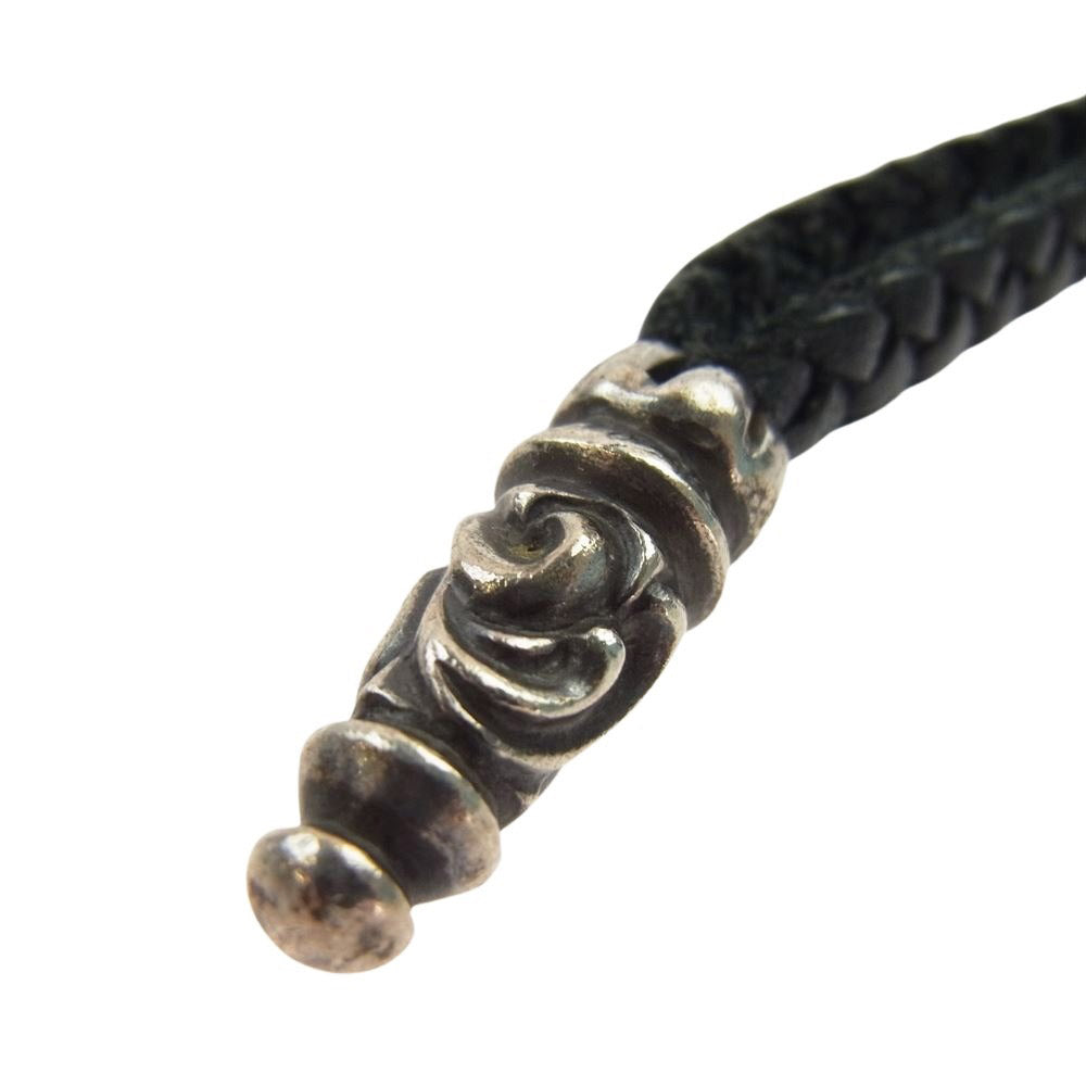 CHROME HEARTS クロムハーツ（原本無） SHOE HORN SML シューホーン レザー 靴べら ブラック系【中古】