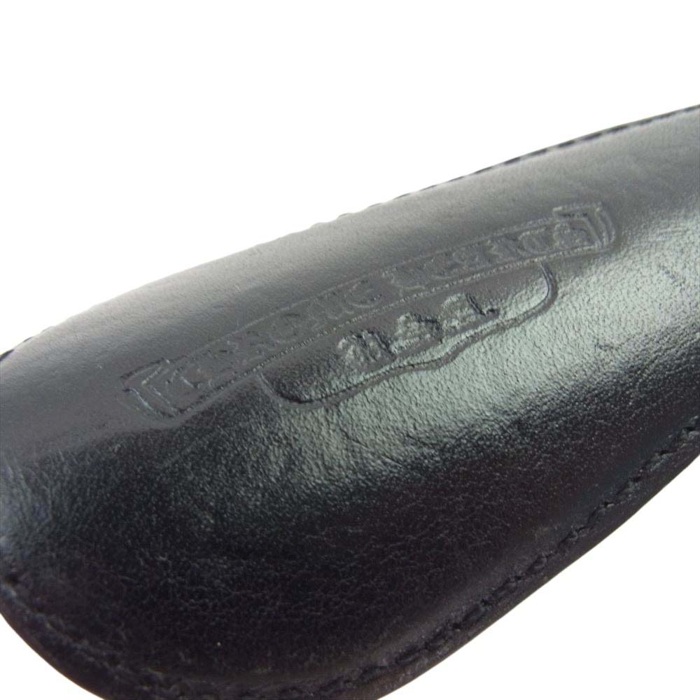 CHROME HEARTS クロムハーツ（原本無） SHOE HORN SML シューホーン レザー 靴べら ブラック系【中古】