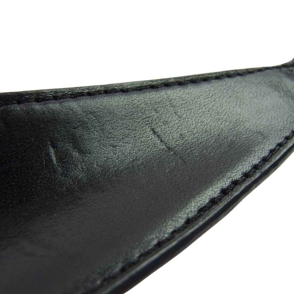 CHROME HEARTS クロムハーツ（原本無） SHOE HORN SML シューホーン レザー 靴べら ブラック系【中古】