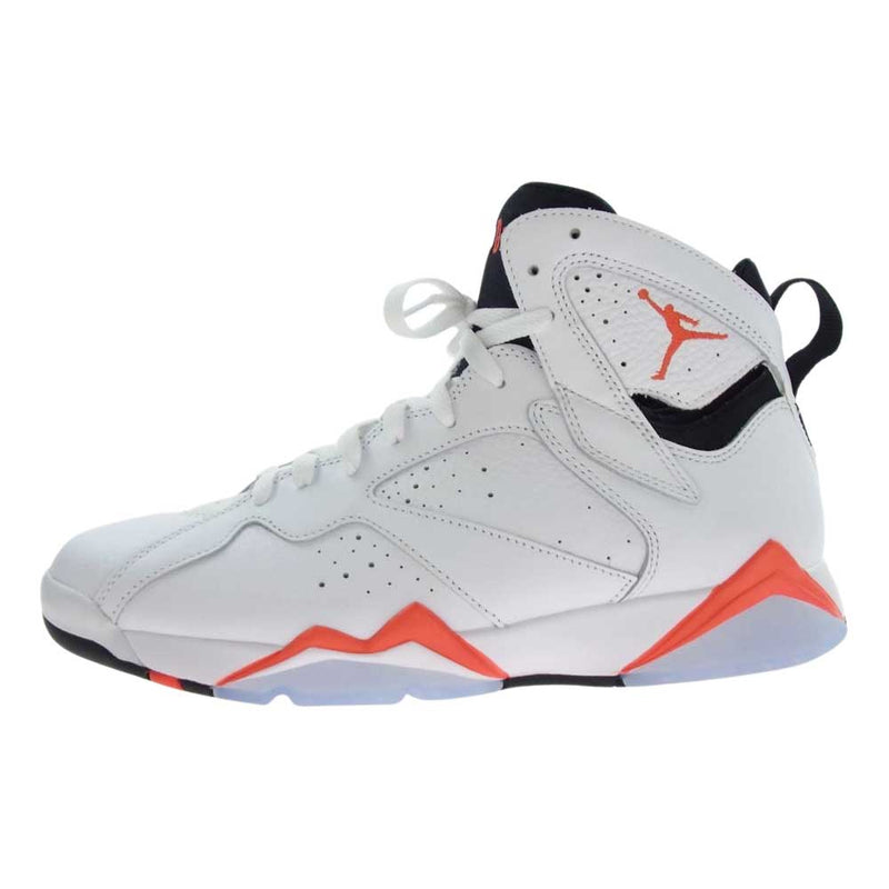 NIKE AIR JORDAN ナイキ ジョーダン CU9307-160  AJ7 Retro White Infrared エアジョーダン7 レトロ スニーカー ホワイト系 28.5cm【極上美品】【中古】