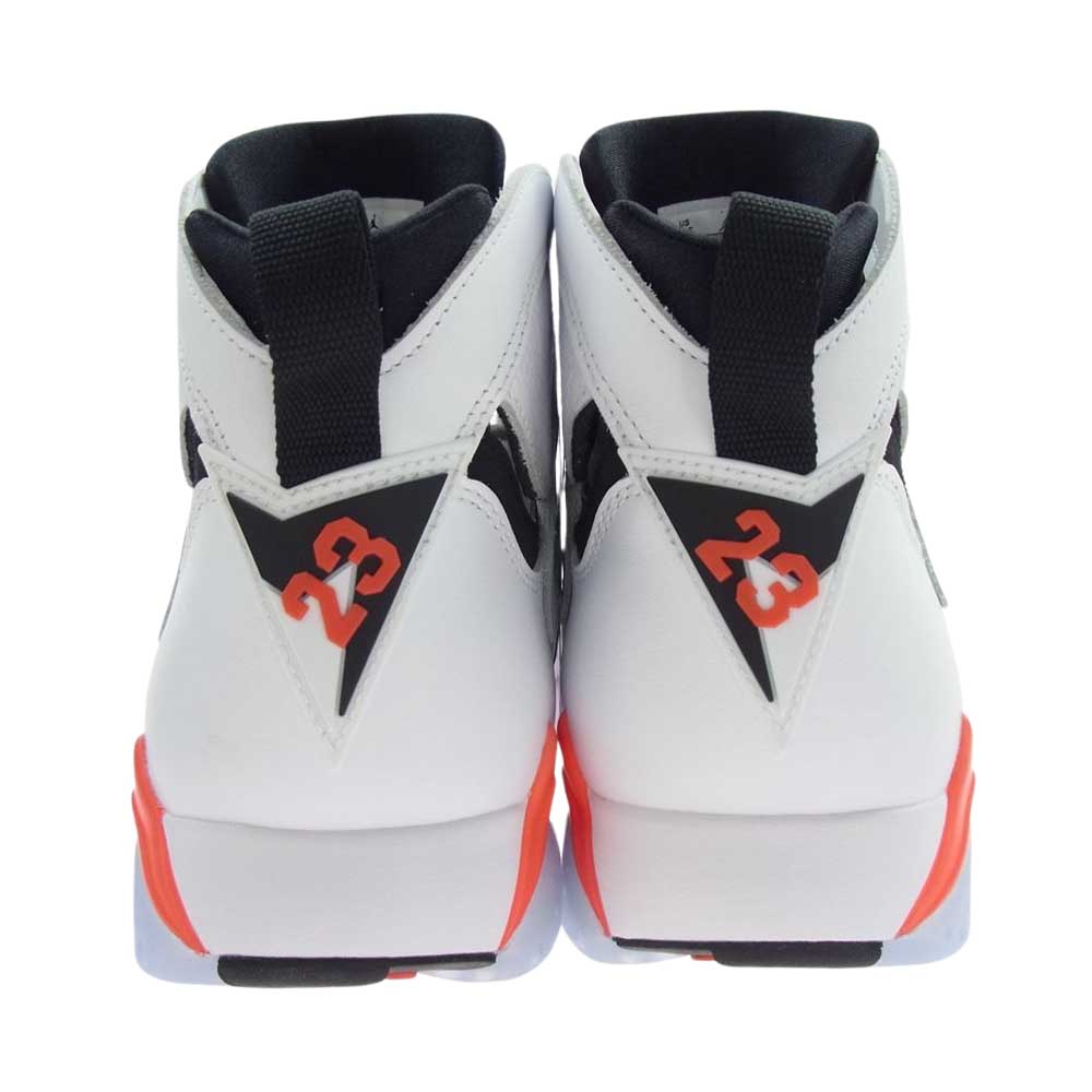 NIKE AIR JORDAN ナイキ ジョーダン CU9307-160  AJ7 Retro White Infrared エアジョーダン7 レトロ スニーカー ホワイト系 28.5cm【極上美品】【中古】