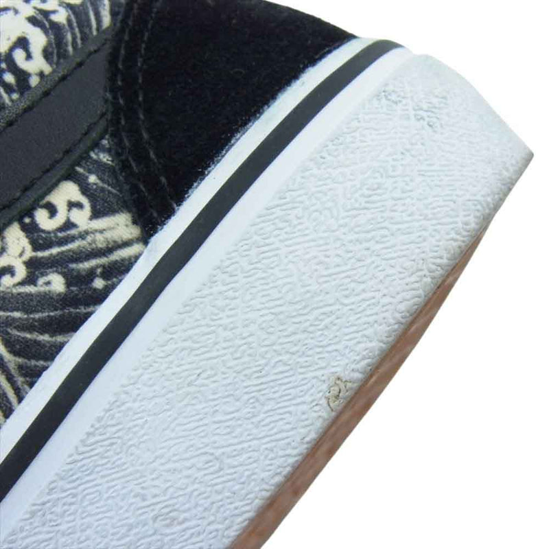 VANS バンズ V36CF-MONALISA Old Skool Japan Limited オールドスクール モナリザ 波 総柄 スニーカー ブラック系 26.5cm【中古】