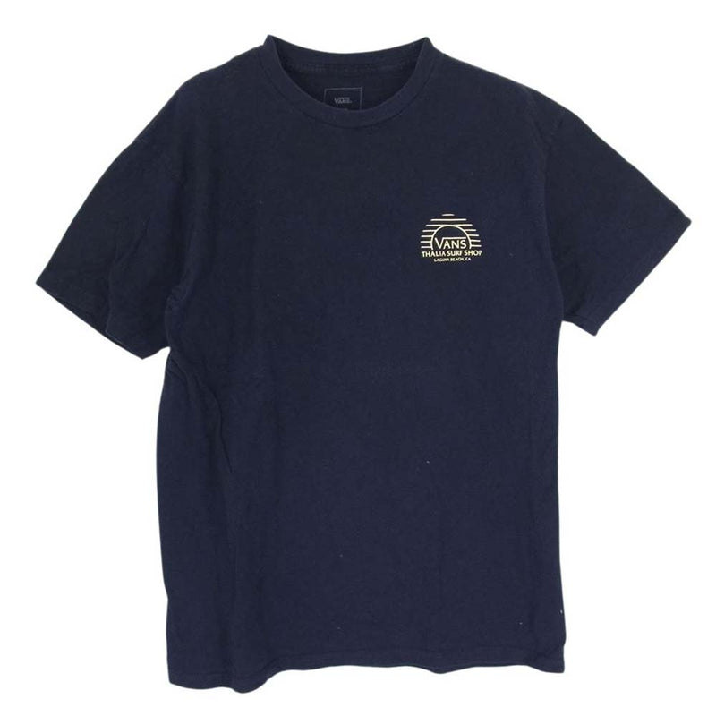 VANS バンズ THALIA SURF SHOP 半袖 Tシャツ カットソー ネイビー系 M【中古】