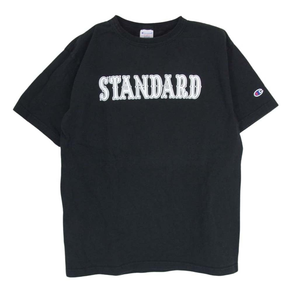 Champion チャンピオン STANDARD CALIFORNIA USA製 T1011 半袖 Ｔシャツ カットソー ブラック系 M【中古】