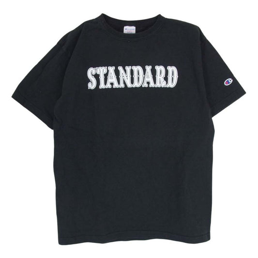 Champion チャンピオン STANDARD CALIFORNIA USA製 T1011 半袖 Ｔシャツ カットソー ブラック系 M【中古】