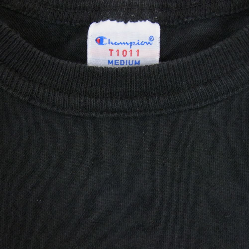 Champion チャンピオン STANDARD CALIFORNIA USA製 T1011 半袖 Ｔシャツ カットソー ブラック系 M【中古】