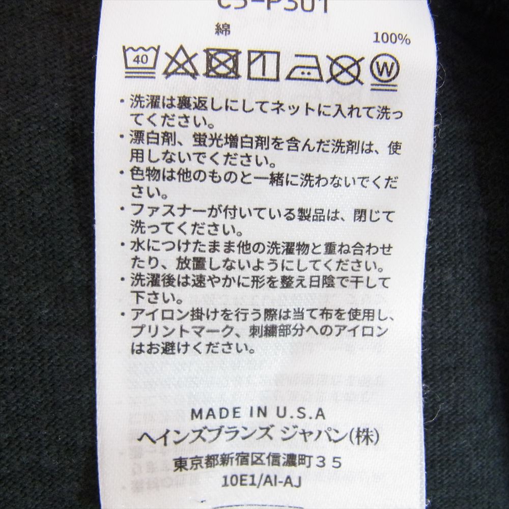 Champion チャンピオン STANDARD CALIFORNIA USA製 T1011 半袖 Ｔシャツ カットソー ブラック系 M【中古】
