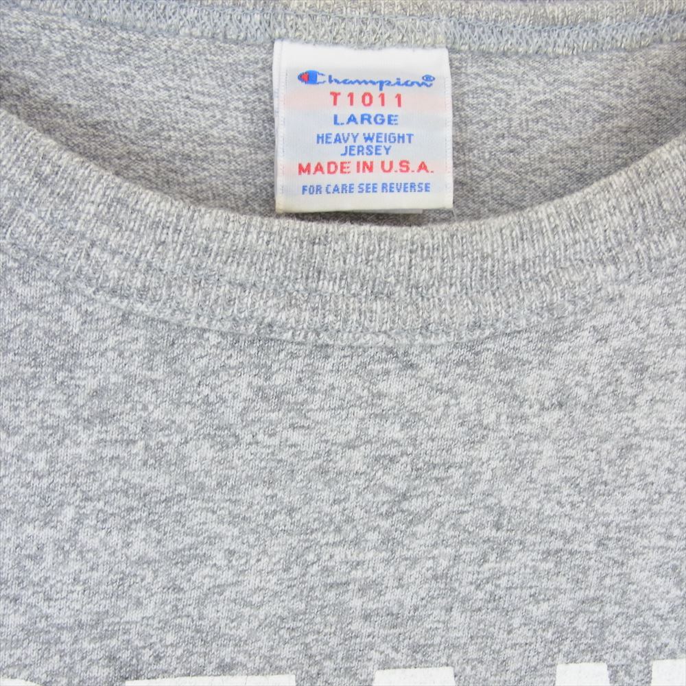 Champion チャンピオン STANDARD CALIFORNIA USA製 T1011 半袖 Ｔシャツ カットソー グレー系 L【中古】