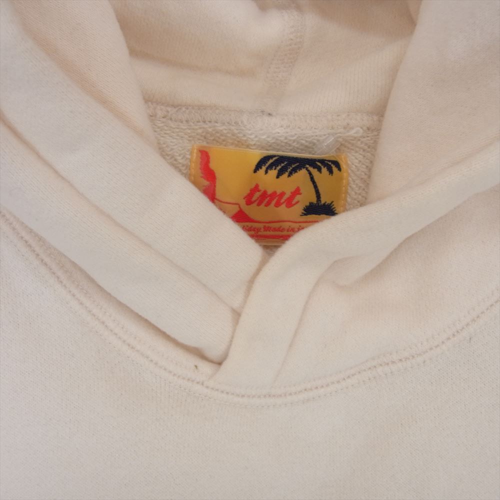TMT ティーエムティー MALIBU ロゴ プルオーバー パーカー オフホワイト系 L【中古】