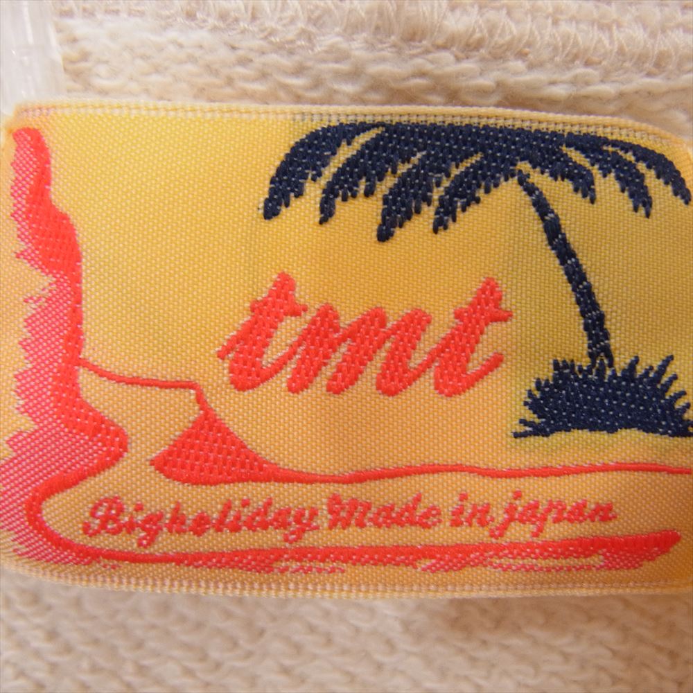 TMT ティーエムティー MALIBU ロゴ プルオーバー パーカー オフホワイト系 L【中古】