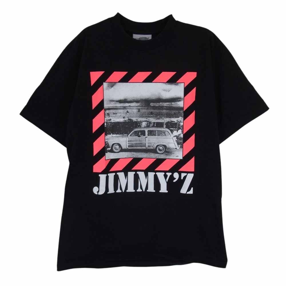 STANDARD CALIFORNIA スタンダードカリフォルニア メキシコ製 JIMMYZ LOGO ジミーズ ロゴ  半袖 Tシャツ カットソー ブラック系 M【中古】
