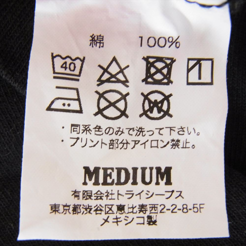 STANDARD CALIFORNIA スタンダードカリフォルニア メキシコ製 JIMMYZ LOGO ジミーズ ロゴ  半袖 Tシャツ カットソー ブラック系 M【中古】