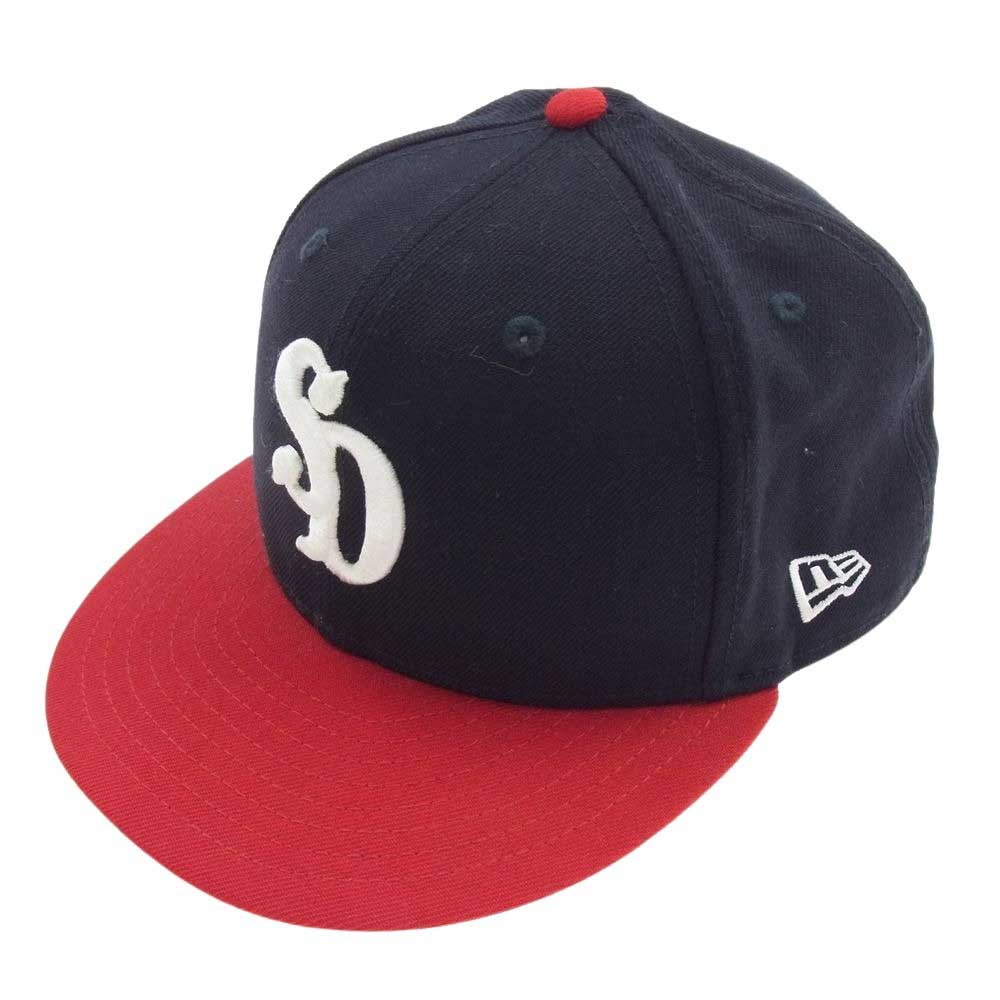NEW ERA ニューエラ standard californi スタンダード カルフォルニア キャップ 帽子 ネイビー系【中古】