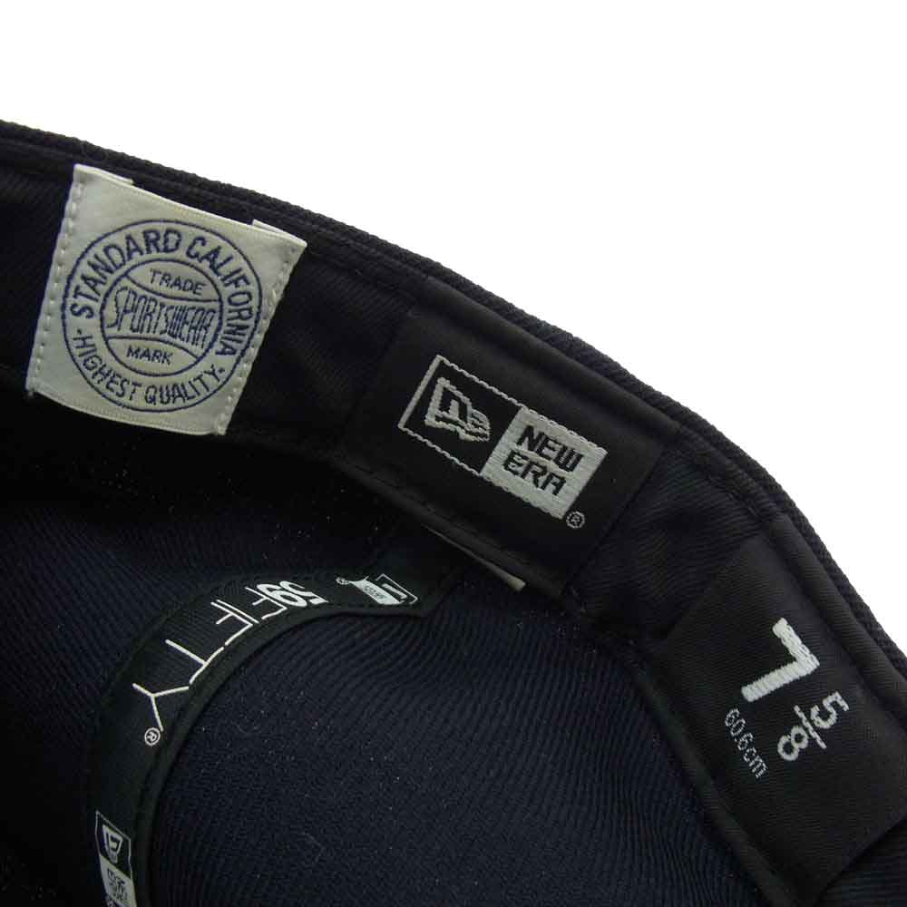 NEW ERA ニューエラ standard californi スタンダード カルフォルニア キャップ 帽子 ネイビー系【中古】