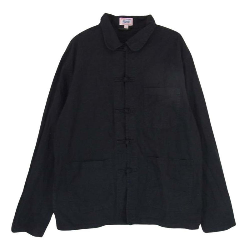 シャンハイ China JACKET フレンチ チャイナ ジャケット ブラック系 58【中古】