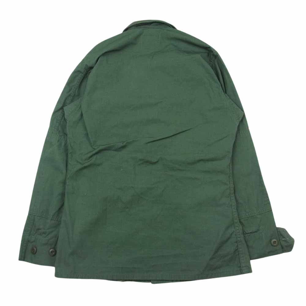 ユーエスアーミー 8415-01-470-0494 ヴィンテージ 90s BDU Jacket ミリタリー ジャケット カーキ系 XS【中古】