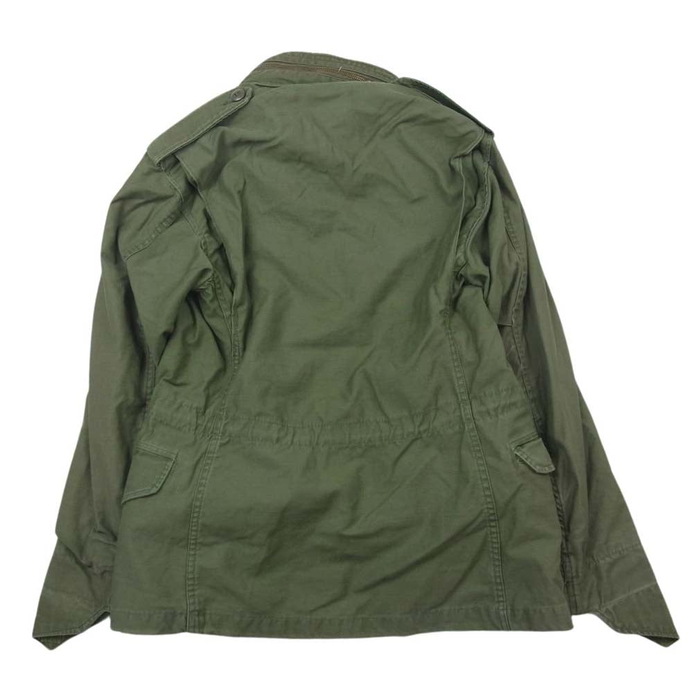 ユーエスアーミー 8415-01-027-6032 ヴィンテージ 80s 3rd M-65 FIELD JACKET フィールド ミリタリー ジャケット カーキ系 XS【中古】