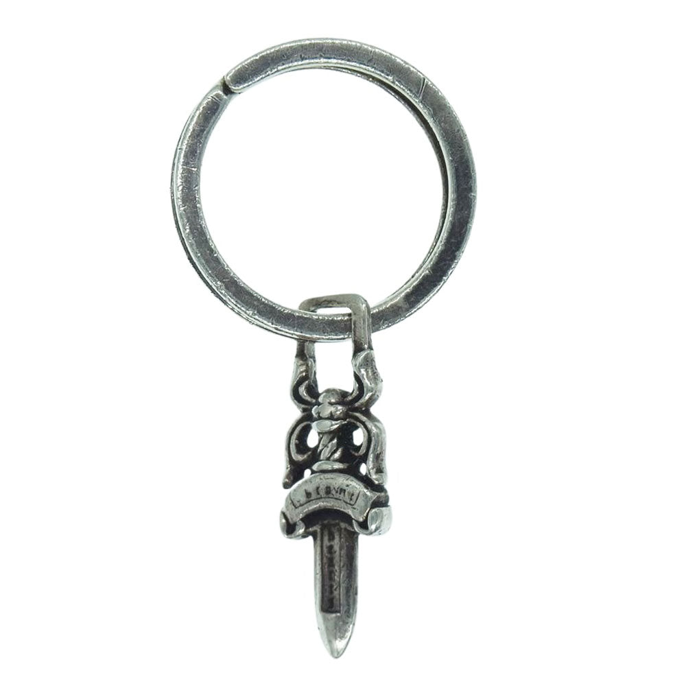 CHROME HEARTS クロムハーツ（原本無） RNG ＆ No5 DAGGER #5ダガー キーリング キーホルダー シルバー系【中古】