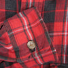 WOOLRICH ウールリッチ UWY-6 アメリカ製 アシックス期 タータンチェック 長袖 ネル チェック シャツ レッド系 L【中古】