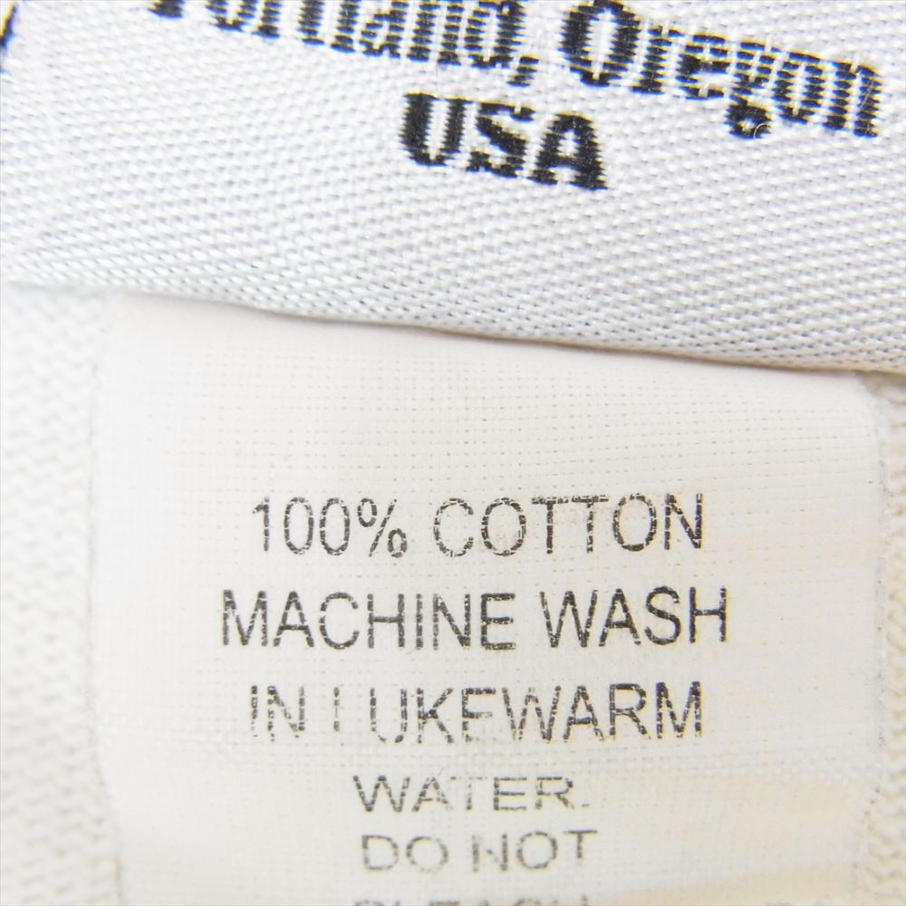 LANGLITZ LEATHERS ラングリッツレザーズ CUSTOM BUILT バックプリント 長袖 Tシャツ ホワイト系 M【中古】