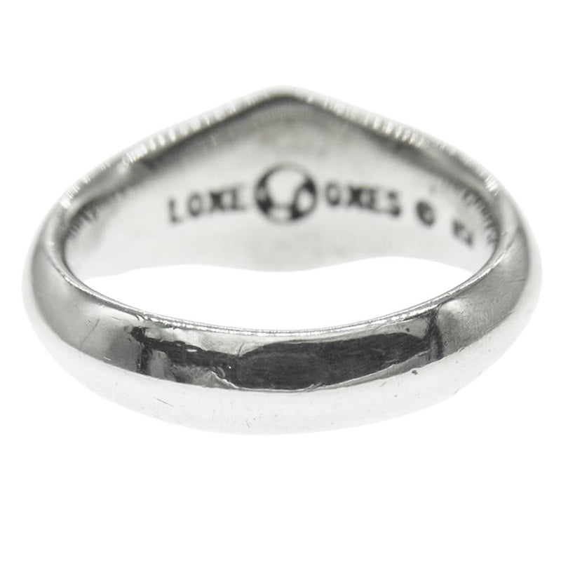 LONE ONES ロンワンズ 販売証明付属 SILK RING Small シルク リング スモール 指輪 シルバー系 8.5号【中古】