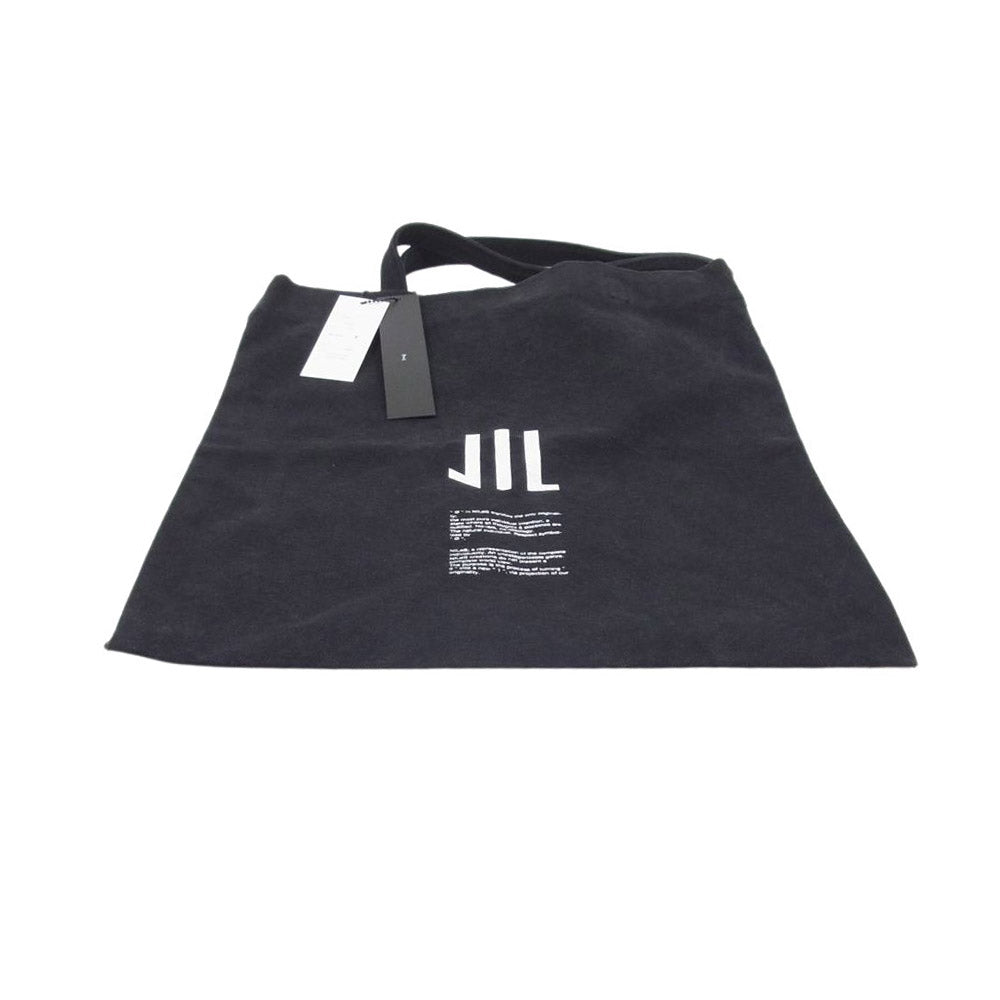 JULIUS ユリウス キャンバス トート バッグ ブラック系 F【中古】
