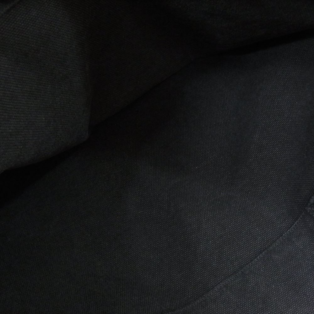 JULIUS ユリウス キャンバス トート バッグ ブラック系 F【中古】