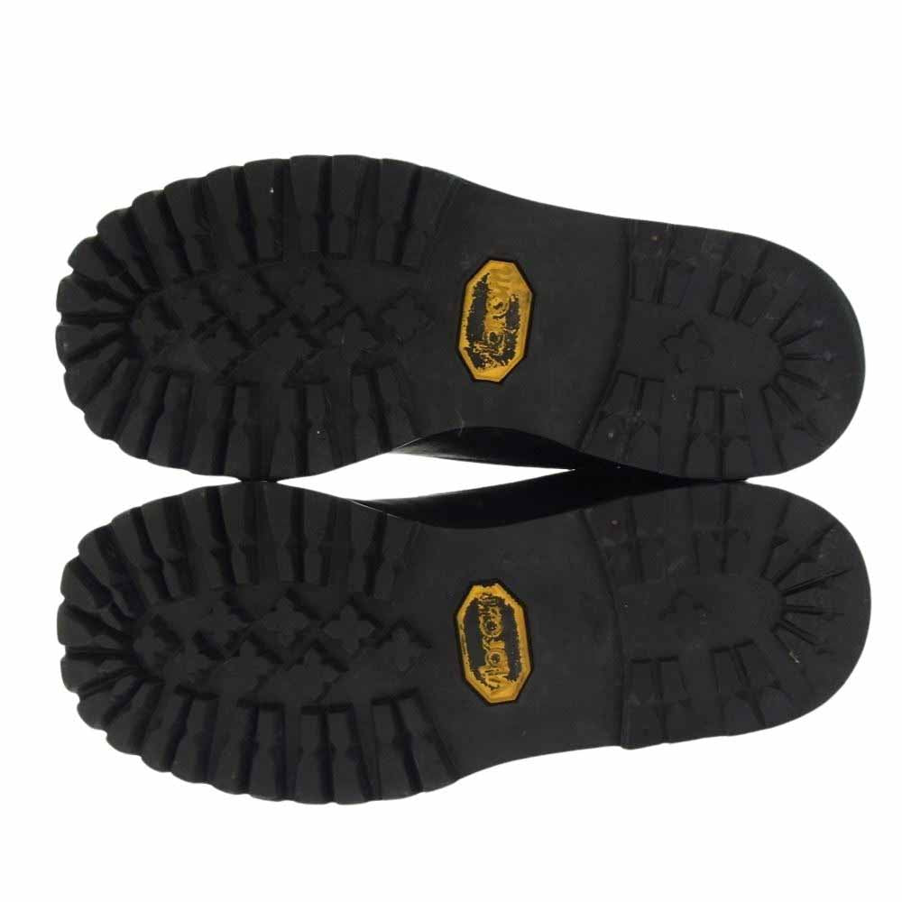 JULIUS ユリウス 12SS 377FWM2 vibram ビブラム ソール レザー サイドゴア タンク ブーツ ブラック系 1【中古】