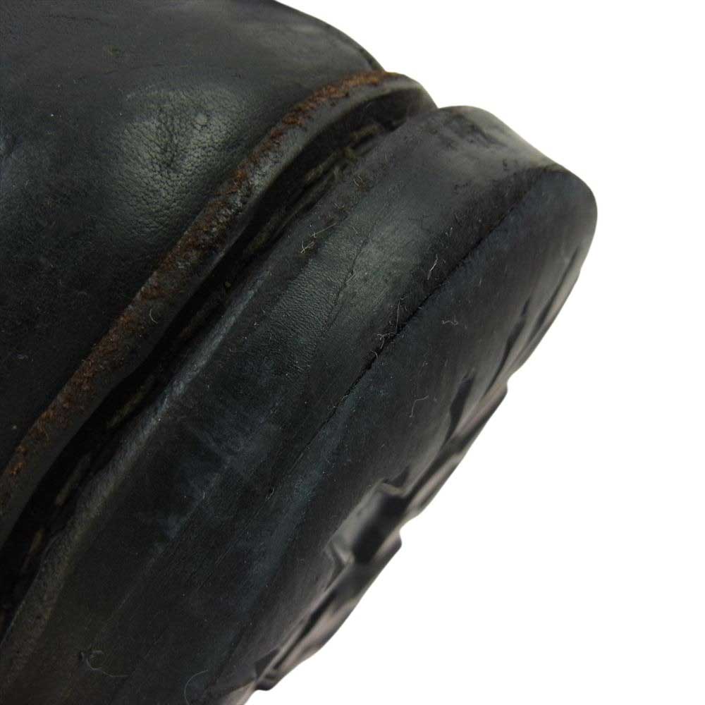 JULIUS ユリウス 12SS 377FWM2 vibram ビブラム ソール レザー サイドゴア タンク ブーツ ブラック系 1【中古】