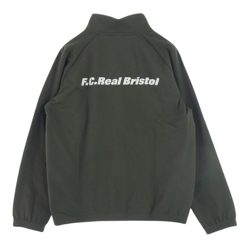 F.C.R.B. エフシーアールビー 24ss fcrb-240002 F.C.Real Bristol PDK JACKET PDKジャケット トラックジャケット mサイズ モスグリーン系 M【極上美品】【中古】