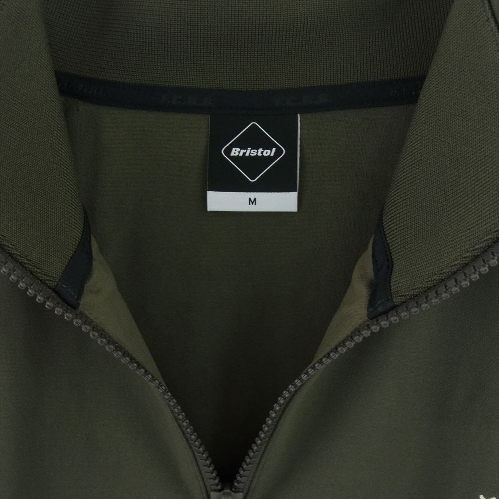 F.C.R.B. エフシーアールビー 24ss fcrb-240002 F.C.Real Bristol PDK JACKET PDKジャケット トラックジャケット mサイズ モスグリーン系 M【極上美品】【中古】