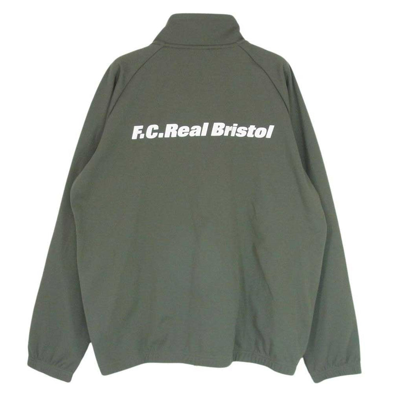 F.C.R.B. エフシーアールビー 24ss fcrb-240002 F.C.Real Bristol PDK JACKET PDKジャケット ジャージー トラックジャケット sサイズ カーキ系 S【極上美品】【中古】