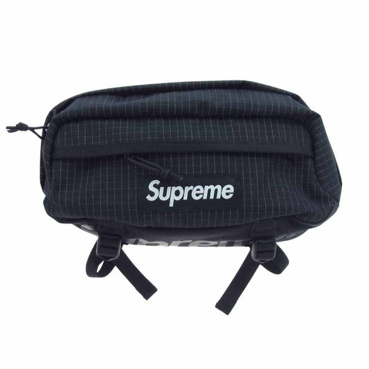 Supreme シュプリーム 24SS Waist Bag ウエストバッグ ボディバッグ ブラック系 25×13×8 cm【新古品】【未使用】【中古】