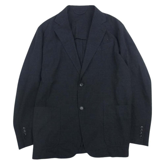 COMOLI コモリ 20SS R01-01012 ウール 2B ジャケット テーラードジャケット チャコール系 2【美品】【中古】