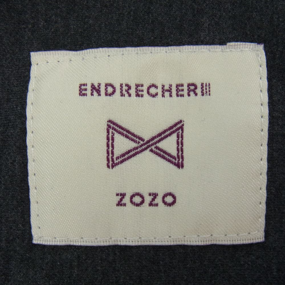 エンドリケリー ZOZO BONTAN STRAP PANTS ゾゾ ボンタン パンツ サロペット  ダークグレー系 FREE【中古】