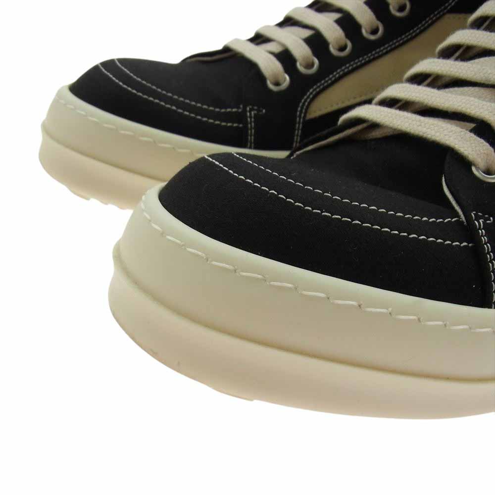 Rick Owens リックオウエンス 24SS DU01D1810 NDKLVS DRKSHDW VINTAGE HIGH SNEAKS ダークシャドウ ヴィンテージ ハイカット スニーカー ブラック系 43【中古】