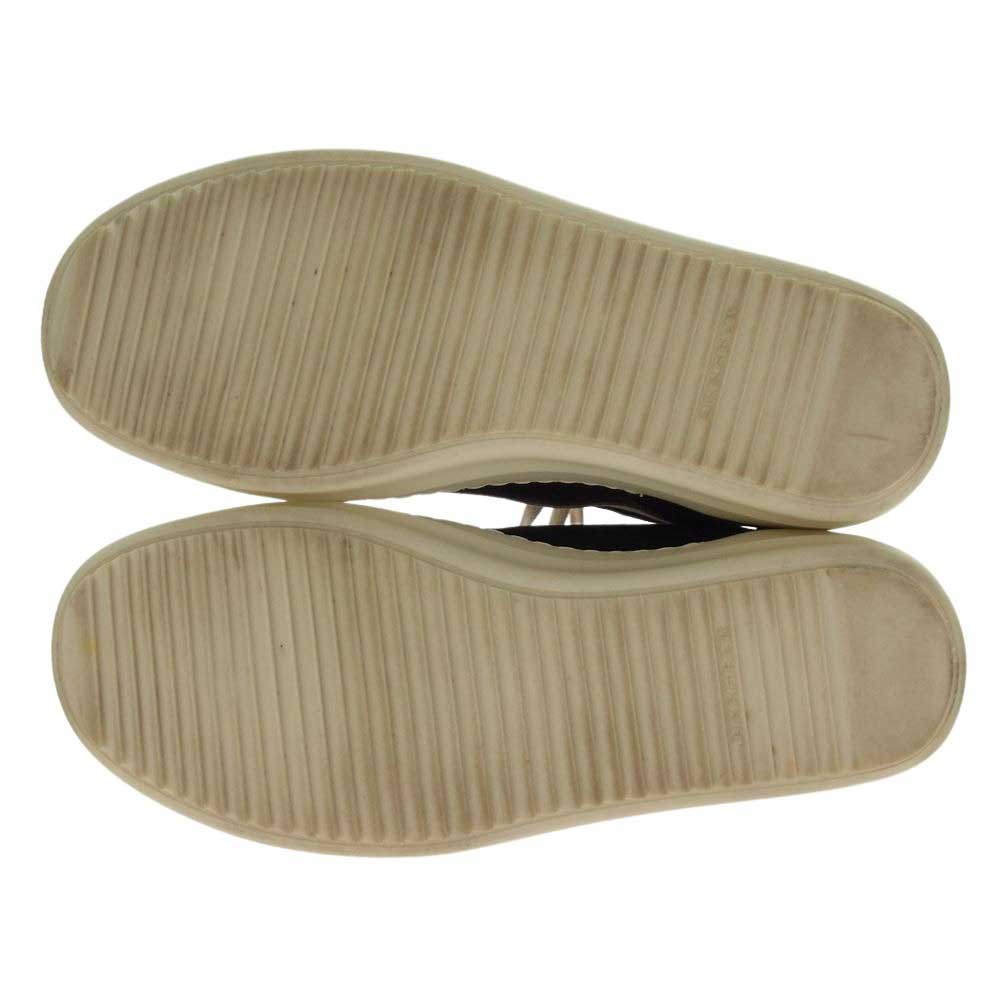 Rick Owens リックオウエンス 24SS DU01D1810 NDKLVS DRKSHDW VINTAGE HIGH SNEAKS ダークシャドウ ヴィンテージ ハイカット スニーカー ブラック系 43【中古】