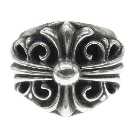 CHROME HEARTS クロムハーツ（原本無） KEEPER RING キーパー リング 指輪 シルバー系 25号【中古】