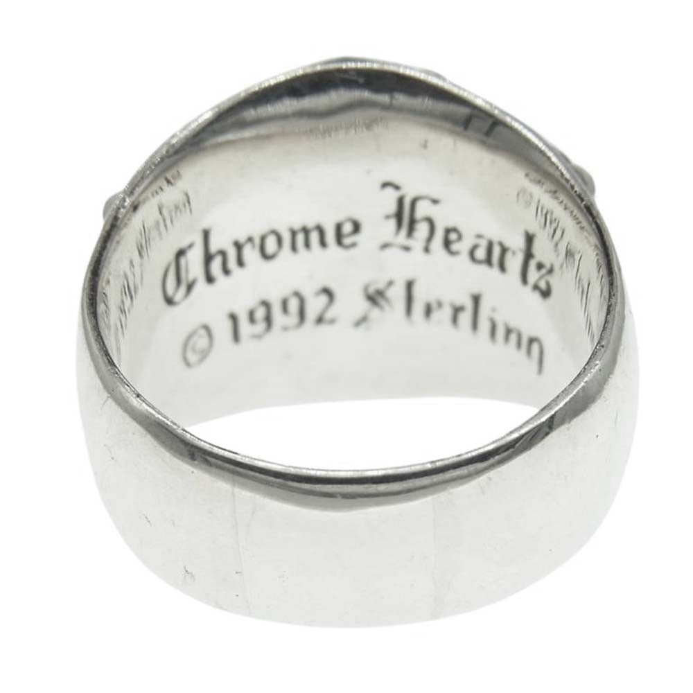 CHROME HEARTS クロムハーツ（原本無） KEEPER RING キーパー リング 指輪 シルバー系 25号【中古】