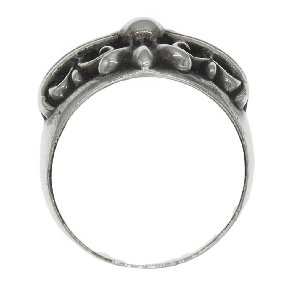 CHROME HEARTS クロムハーツ（原本無） KEEPER RING キーパー リング 指輪 シルバー系 25号【中古】