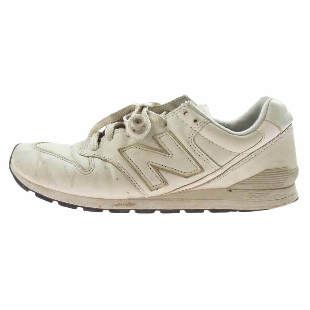 NEW BALANCE ニューバランス CM996HA2  ローカット スニーカー ホワイト系 27.5cm【中古】