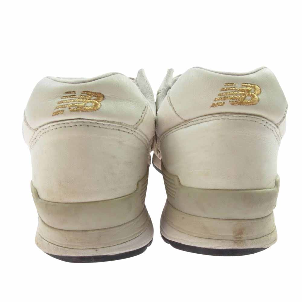 NEW BALANCE ニューバランス CM996HA2  ローカット スニーカー ホワイト系 27.5cm【中古】