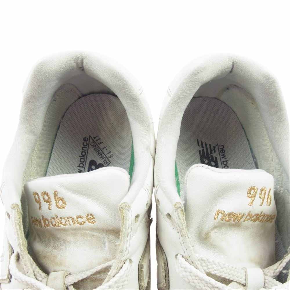 NEW BALANCE ニューバランス CM996HA2  ローカット スニーカー ホワイト系 27.5cm【中古】