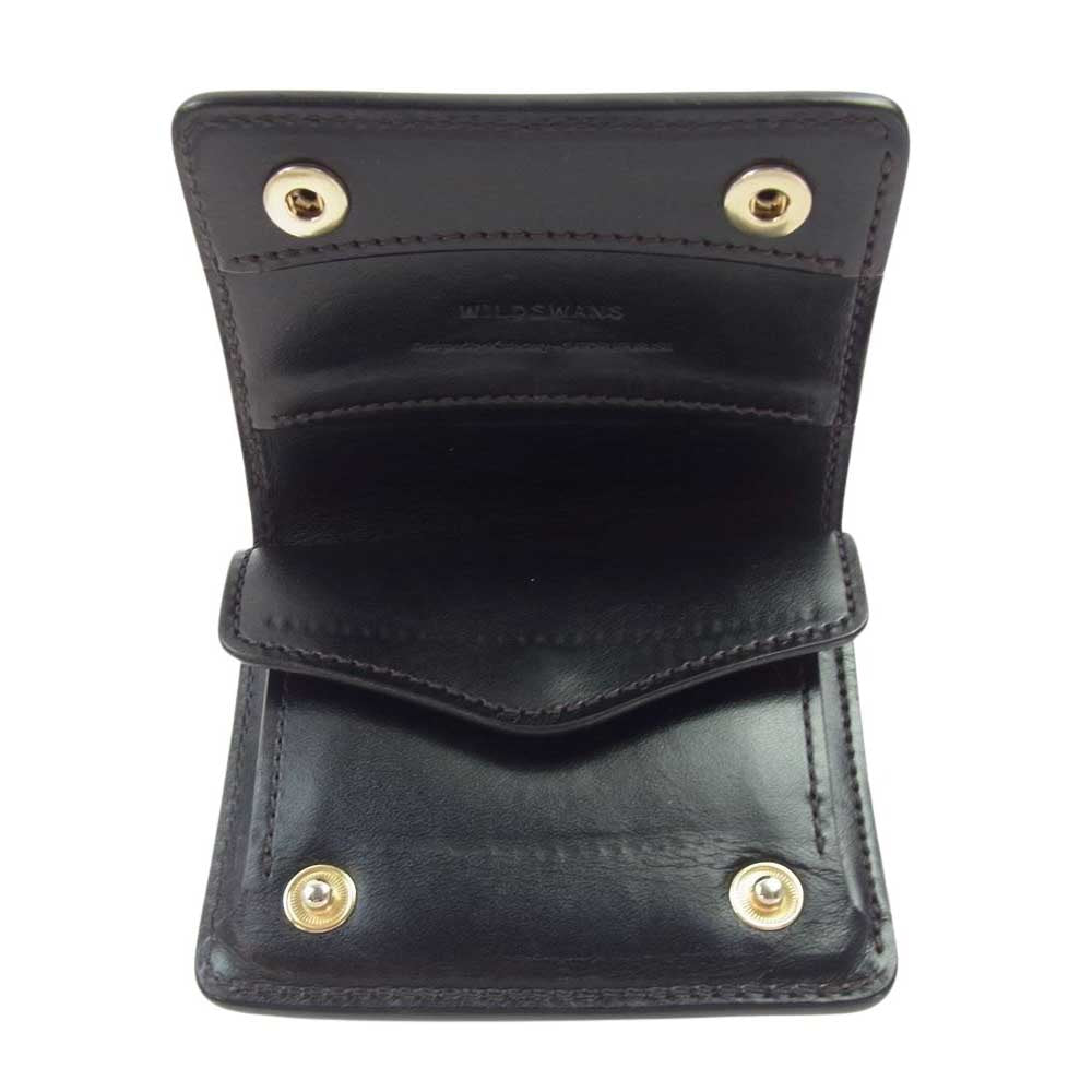 WILDSWANS ワイルドスワンズ KF-003 FULL GRAIN BRIDLE フル グレイン ブライドル レザー ウォーカーズシリーズ サドルプルアップ ブラック系【中古】