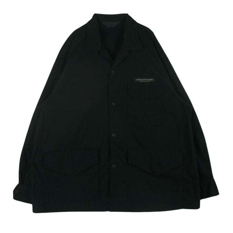 エッセイ ES15SH-02 BDU SHIRT JACKET シャツ ミリタリー ジャケット ブラック系 3【中古】