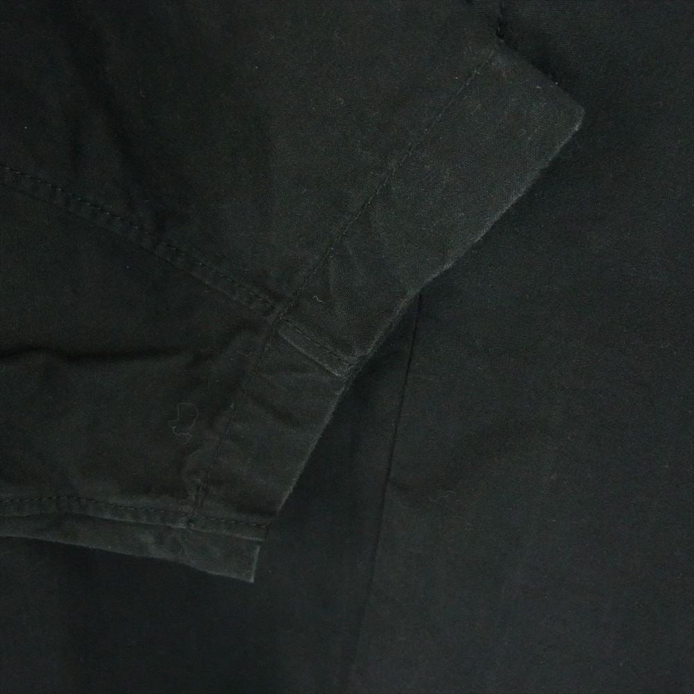 ヨーコサカモト 20AW WORK HALF ZIP PULLOVER ワーク ハーフジップ プルオーバー ジャケット シャツ ブラック系 L【中古】